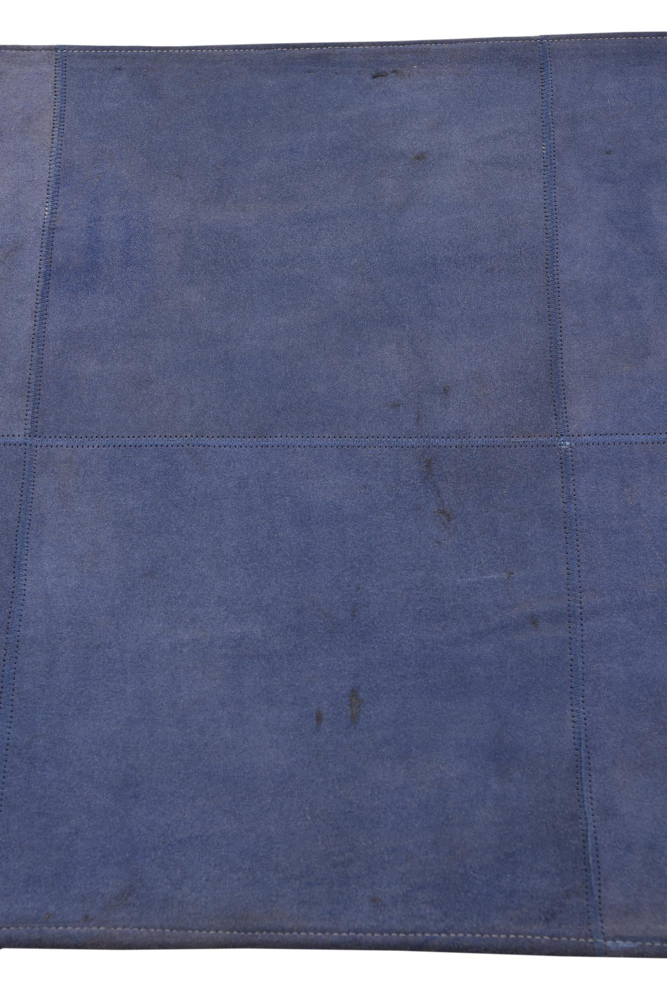 2' x 3' Cowhide Leather Rug