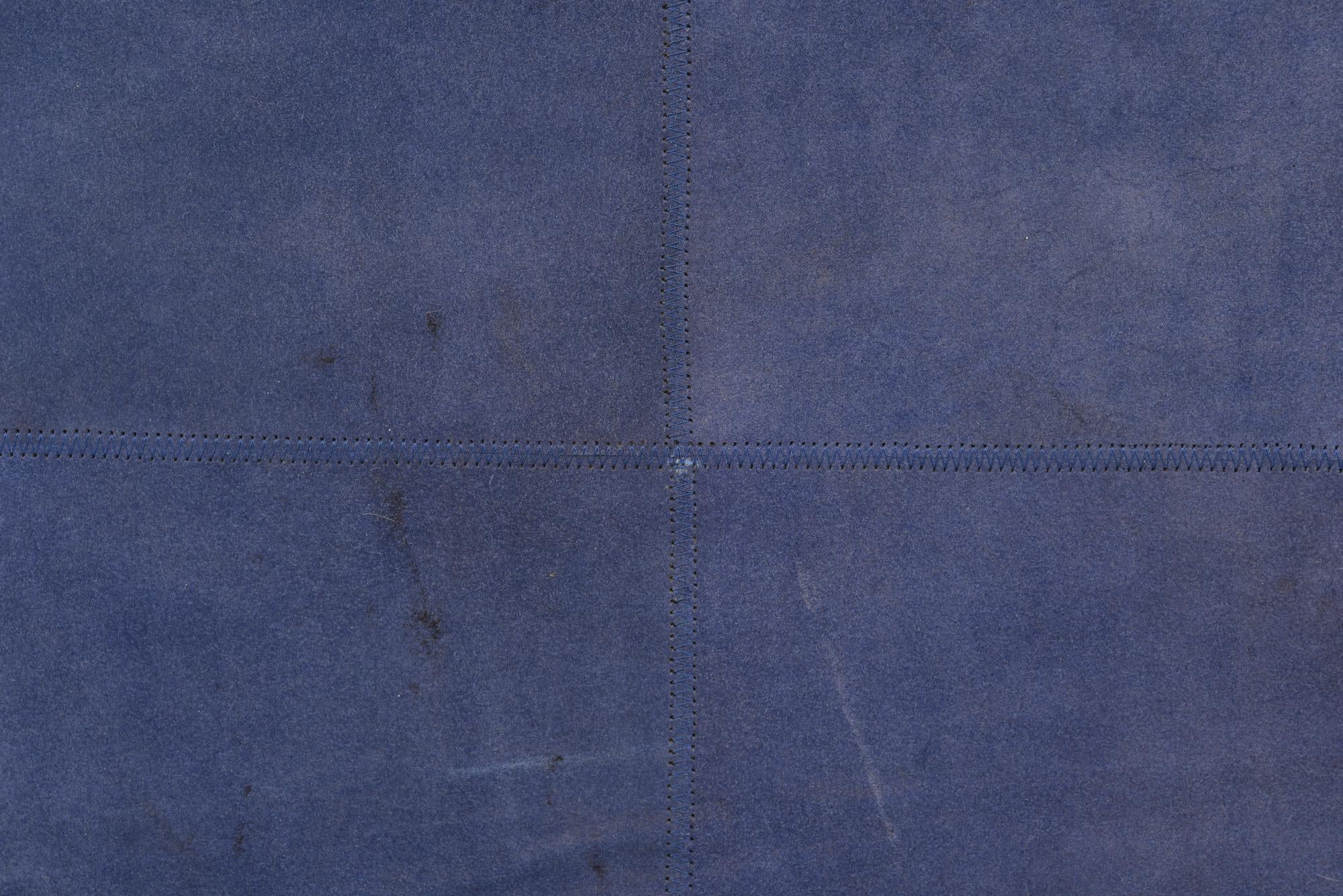 2' x 3' Cowhide Leather Rug