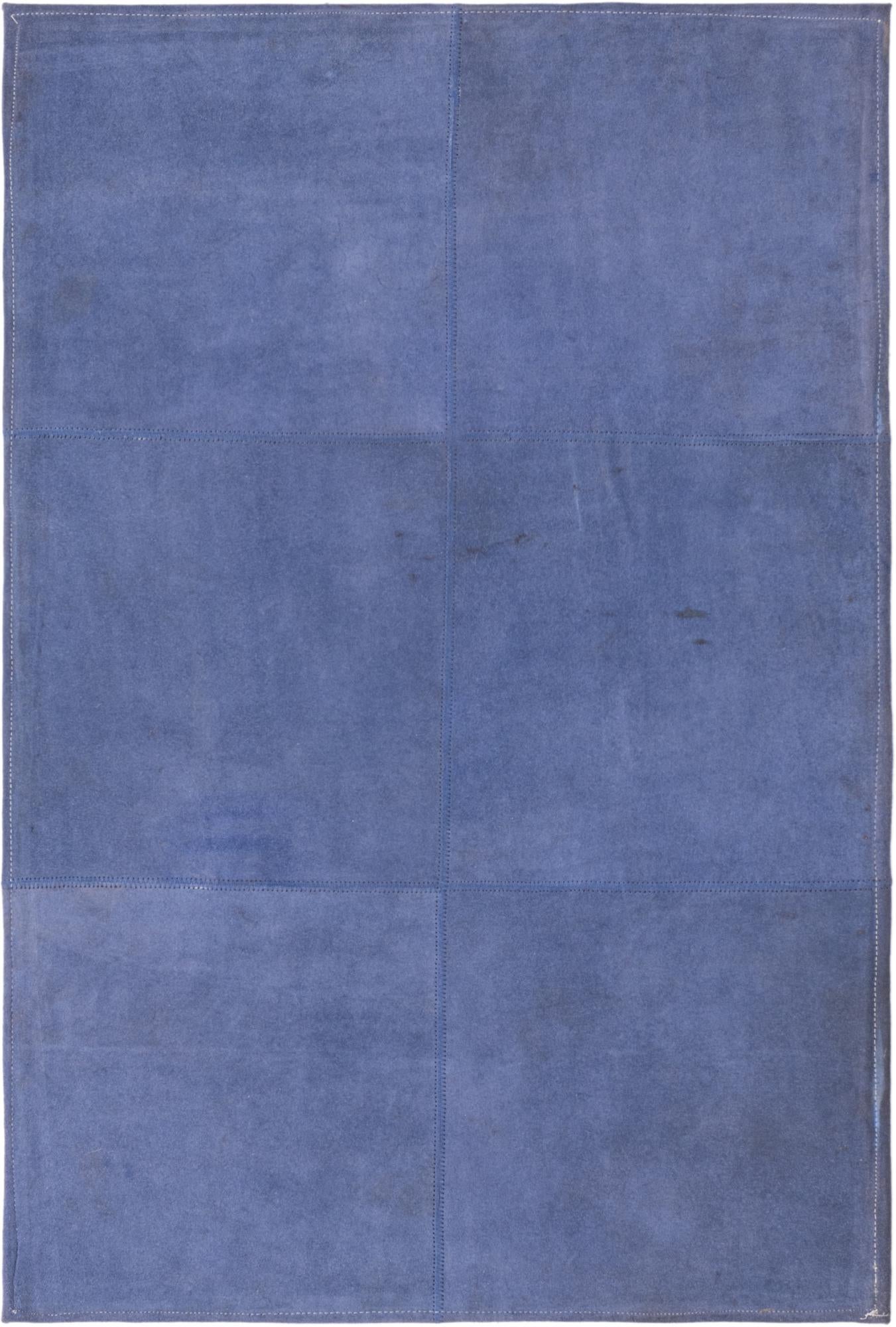 2' x 3' Cowhide Leather Rug