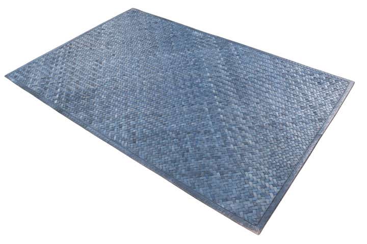 4' x 6' Cowhide Leather Rug