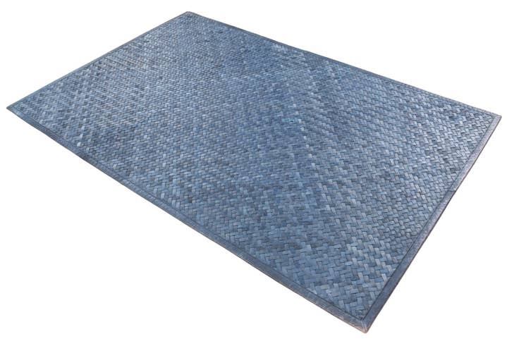Detail image of 4' x 6' Cowhide Leather Rug