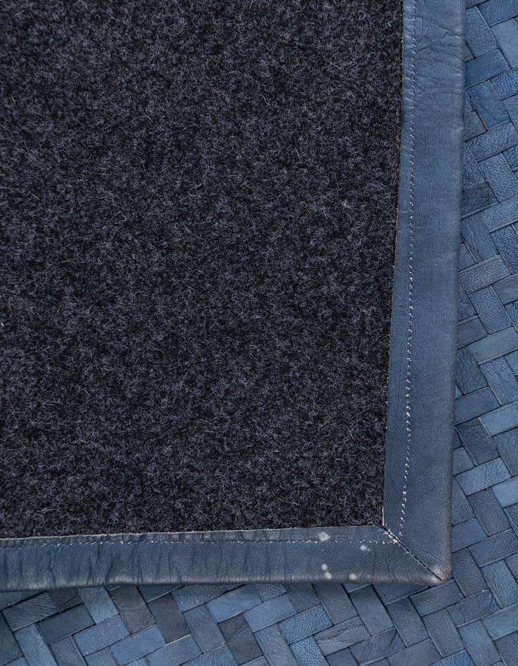 Detail image of 4' x 6' Cowhide Leather Rug