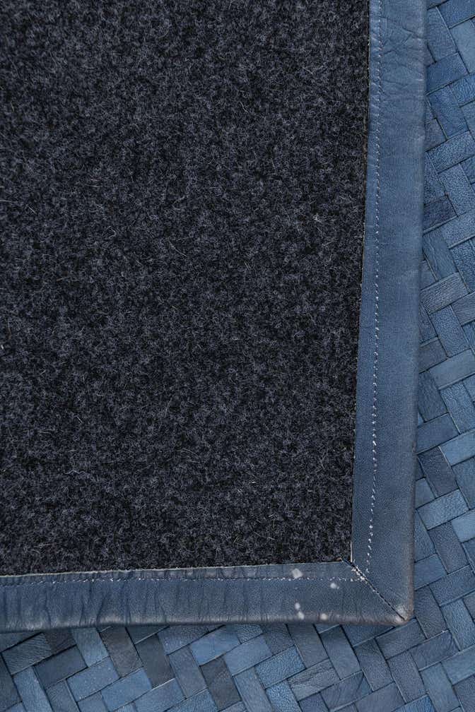 4' x 6' Cowhide Leather Rug