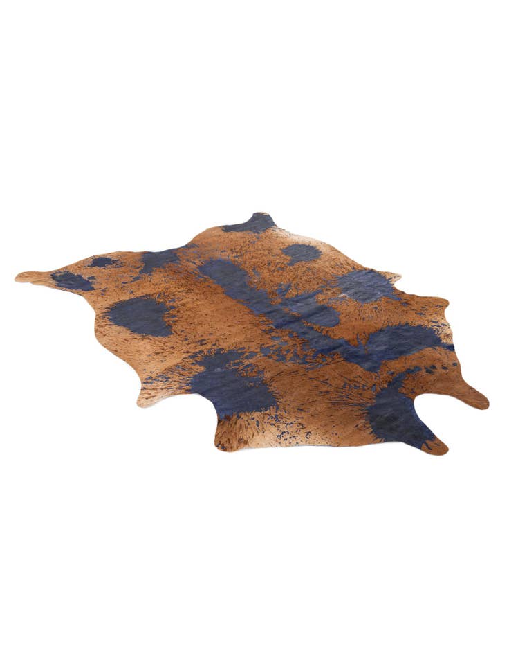 Detail image of 6' x 7' Cowhide Leather Rug