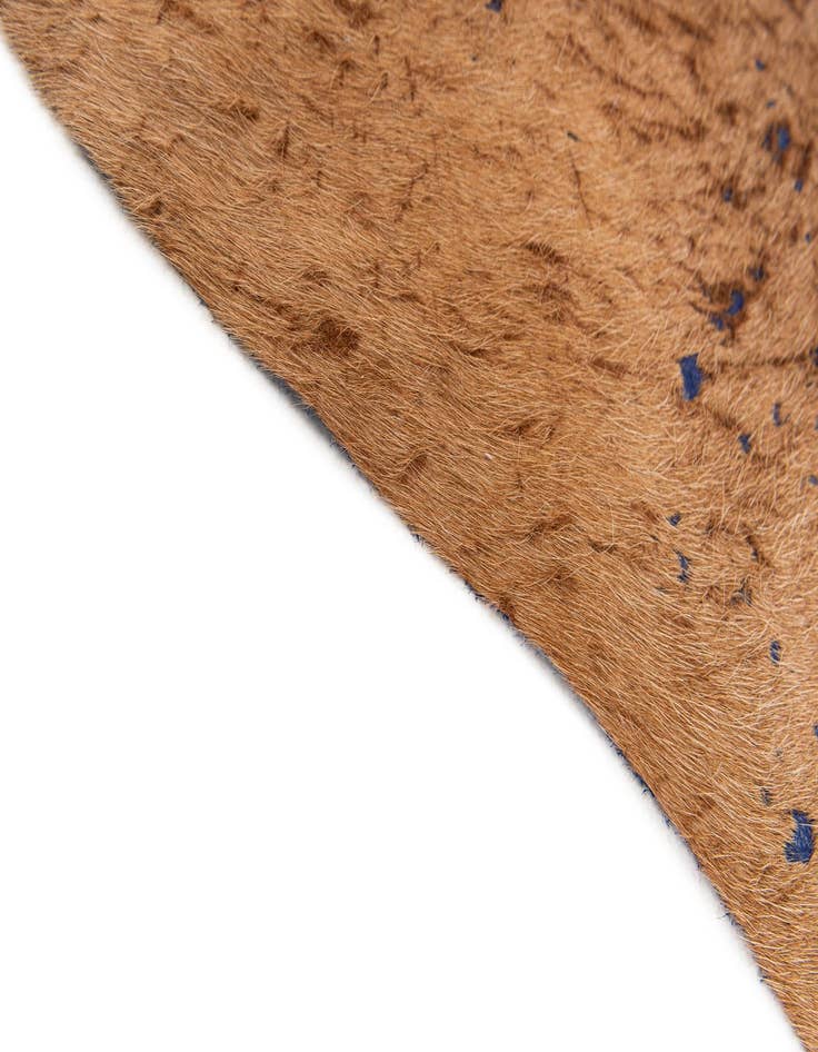 Detail image of 6' x 7' Cowhide Leather Rug