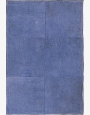 2' x 3' Cowhide Leather Rug