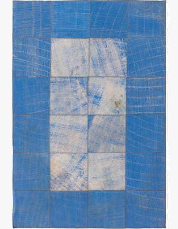 2' x 3' Cowhide Leather Rug