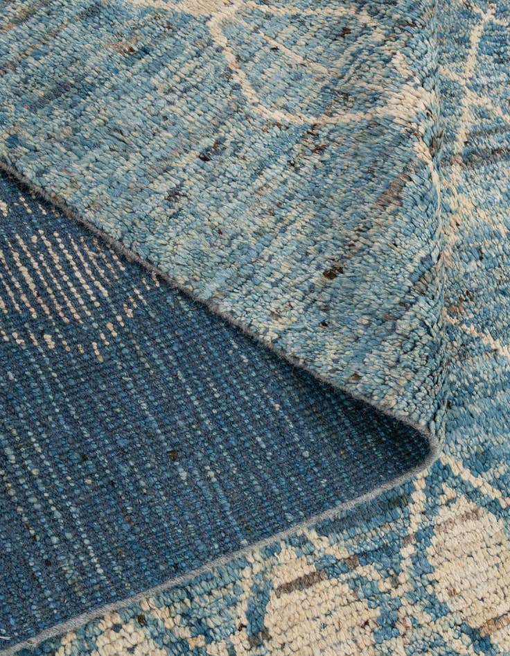 Detail image of 6' 4 x 9' 10  Hand Knotted Darya Wool Rug