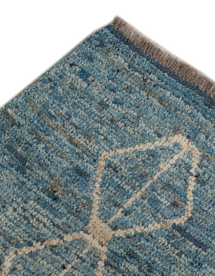 Detail image of 6' 4 x 9' 10  Hand Knotted Darya Wool Rug