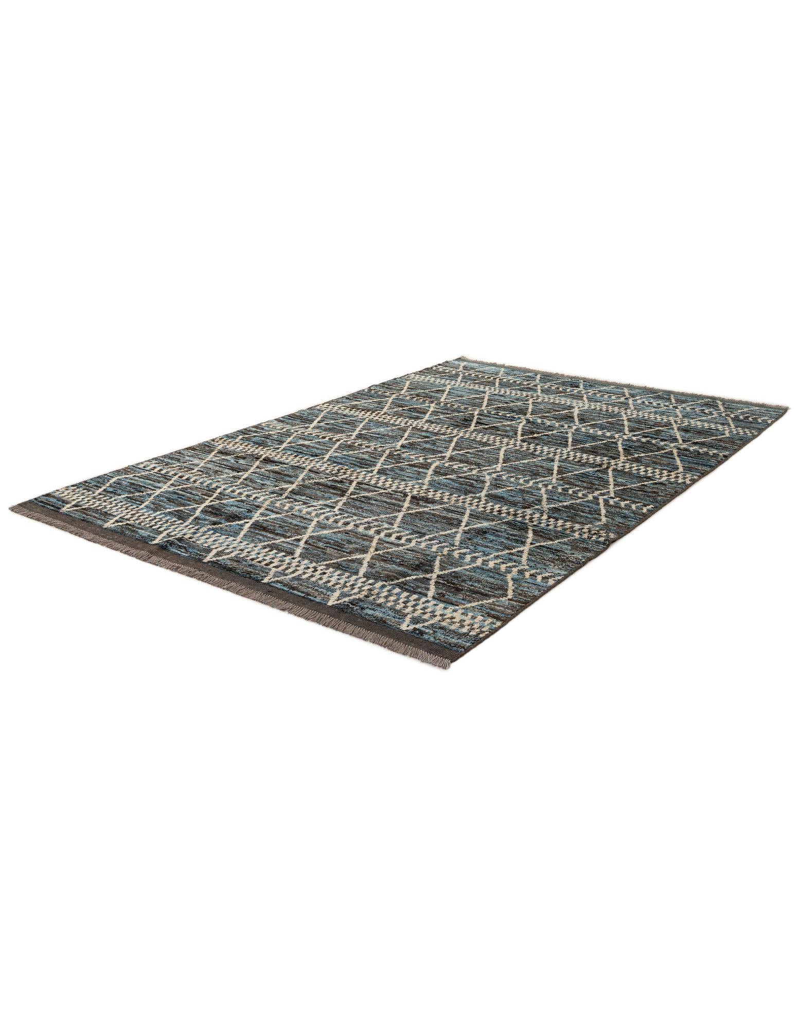 6' 9 x 10' 1 Hand Knotted Darya Wool Rug