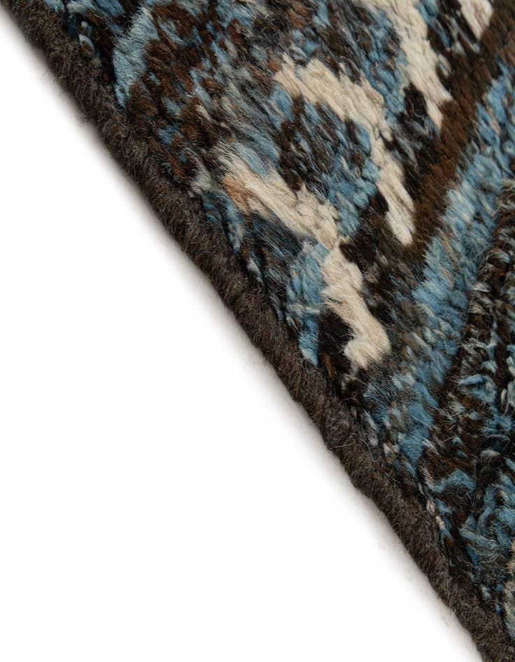 Detail image of 6' 9 x 10' 1  Hand Knotted Darya Wool Rug