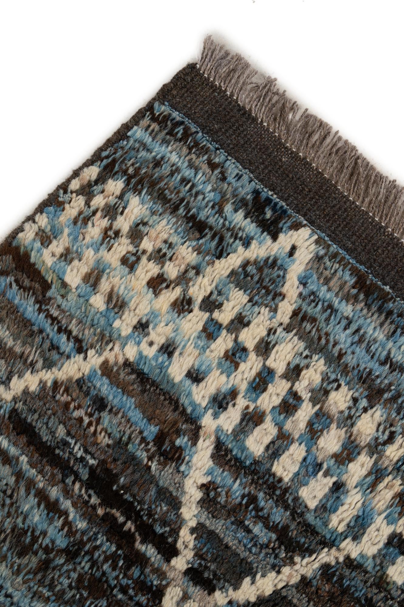 6' 9 x 10' 1 Hand Knotted Darya Wool Rug