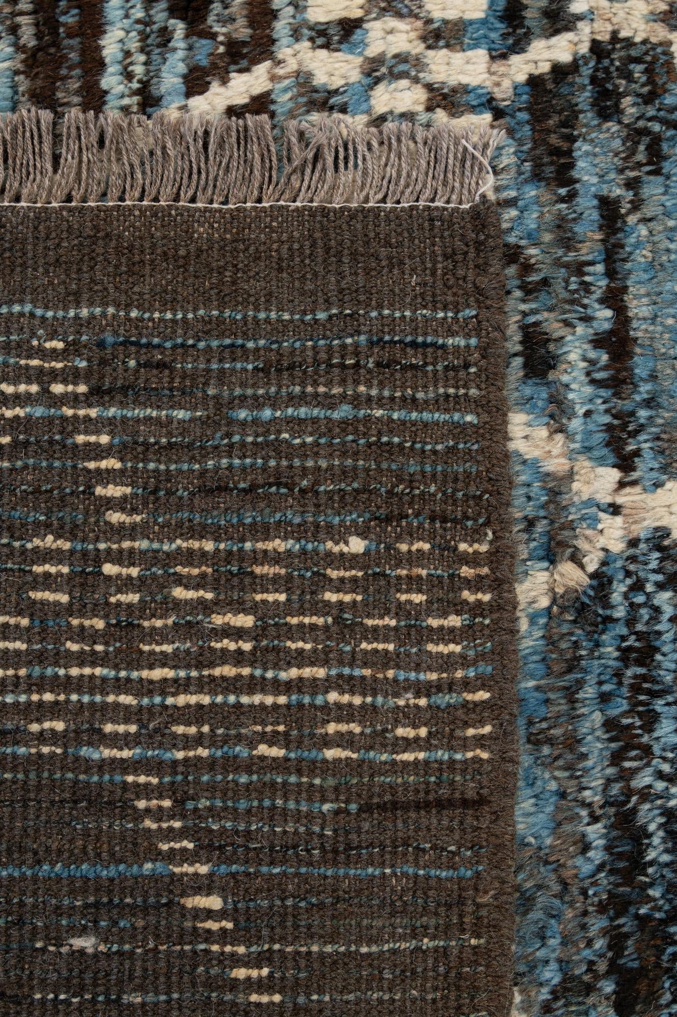 6' 9 x 10' 1 Hand Knotted Darya Wool Rug