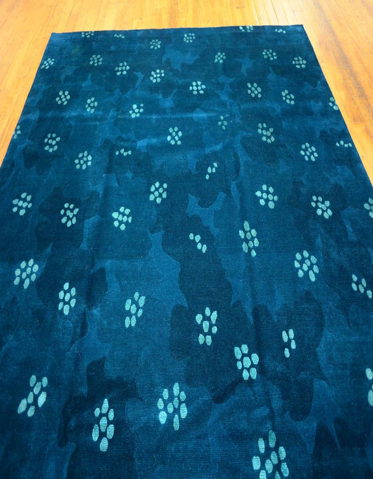 Detail image of 7' 6 x 9' 7 Hand Knotted Darya Oriental Rug