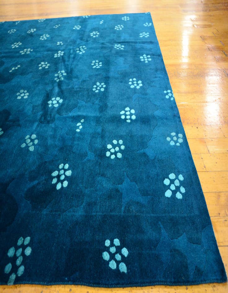 Detail image of 7' 6 x 9' 7 Hand Knotted Darya Oriental Rug