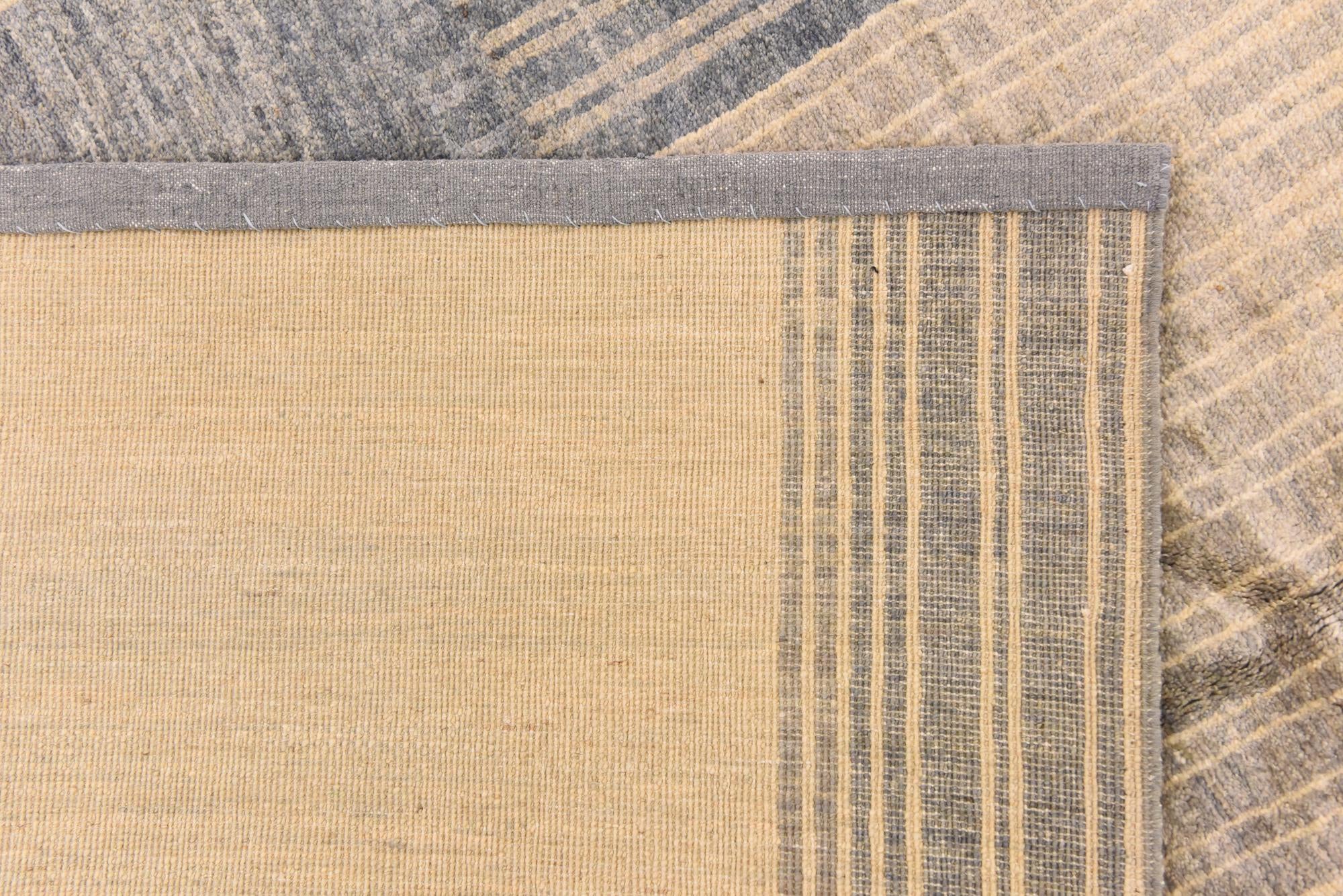 5' 9 x 7' 9 Hand Knotted Darya Wool Rug