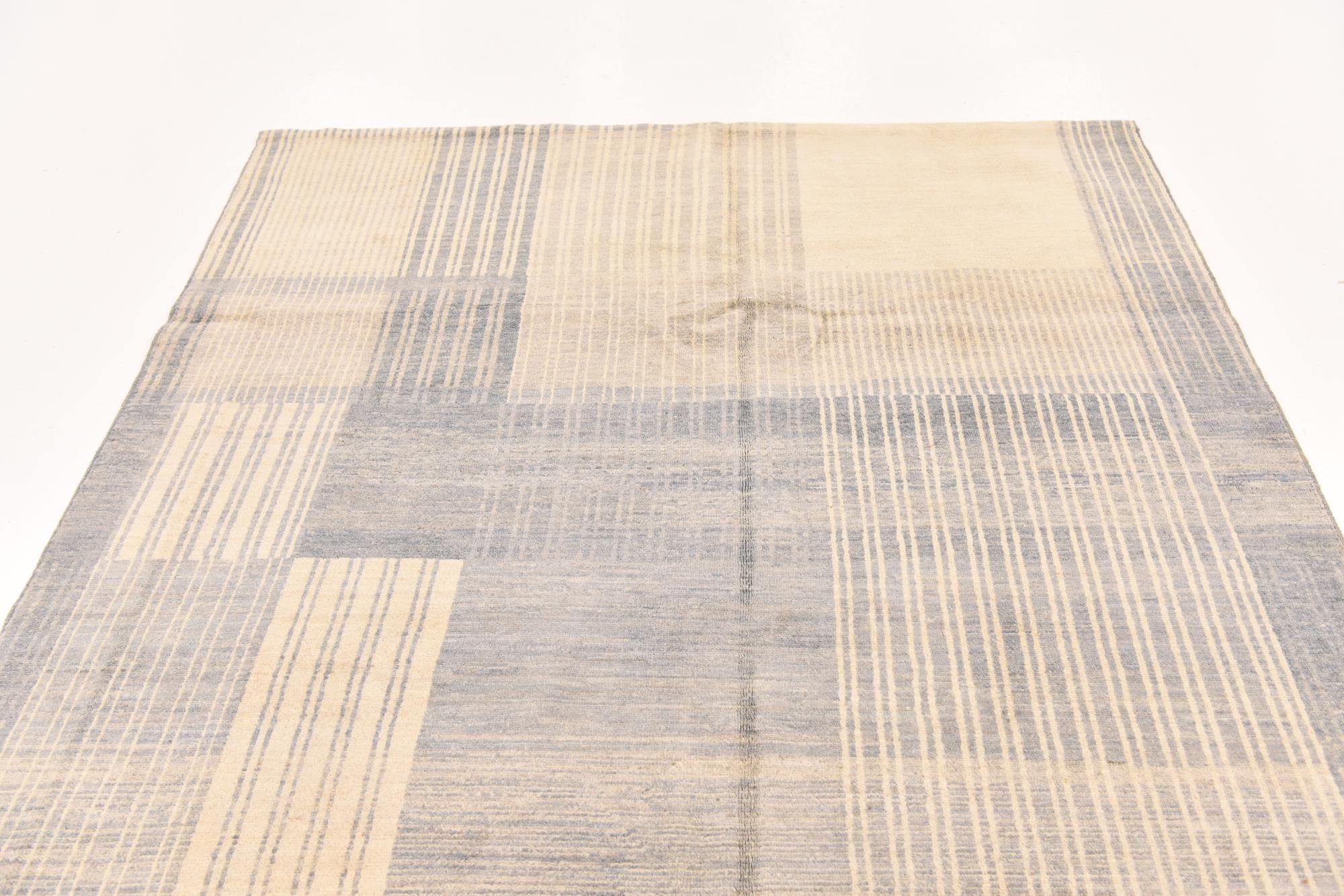5' 9 x 7' 9 Hand Knotted Darya Wool Rug