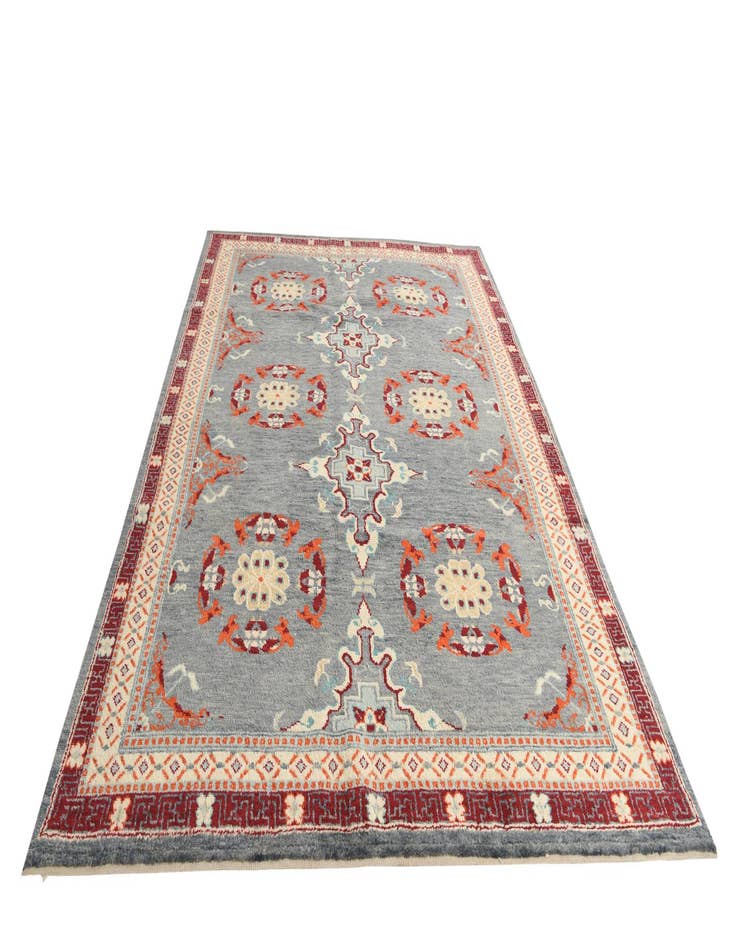 Detail image of 6' 6 x 10'  Hand Knotted Darya Wool Rug