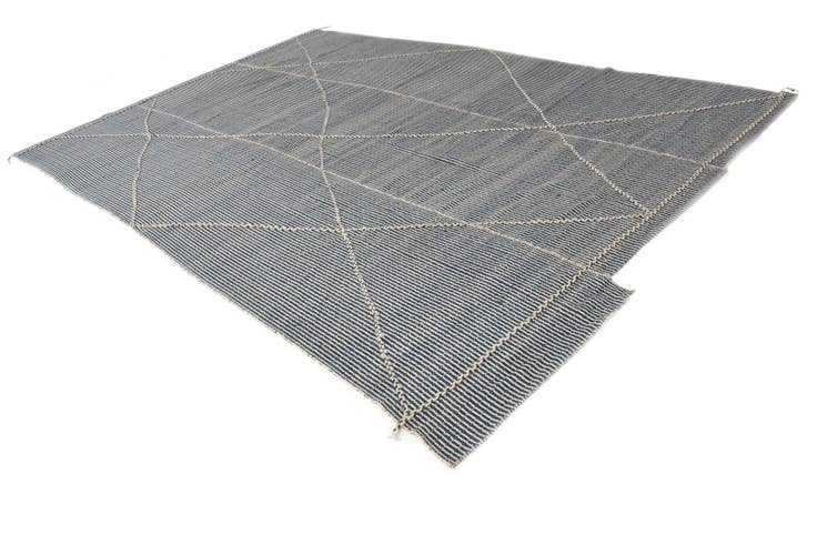 Detail image of 9' 9 x 14' 5 Hand Knotted Darya Wool Rug