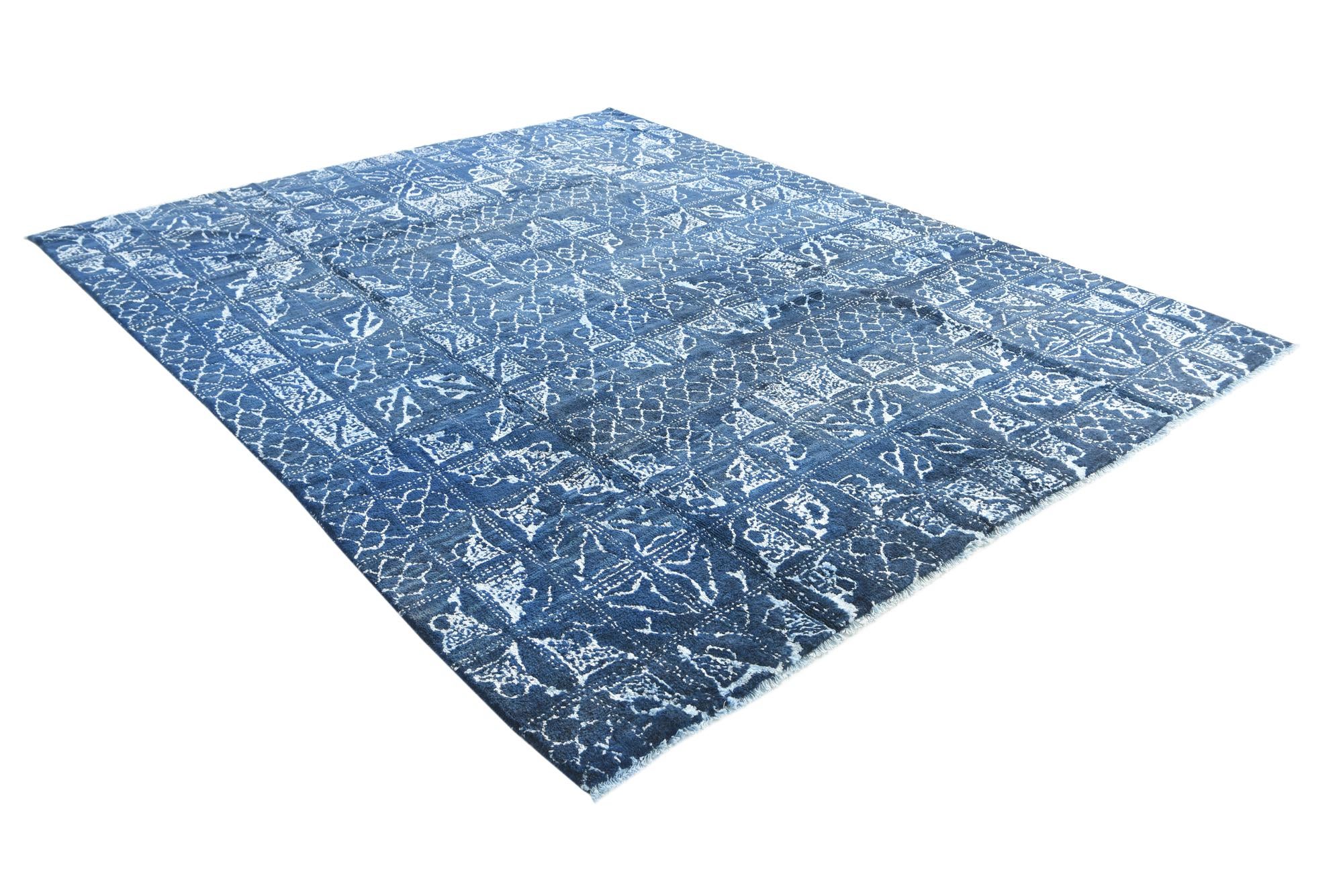 8' x 10' Hand Knotted Darya Rug