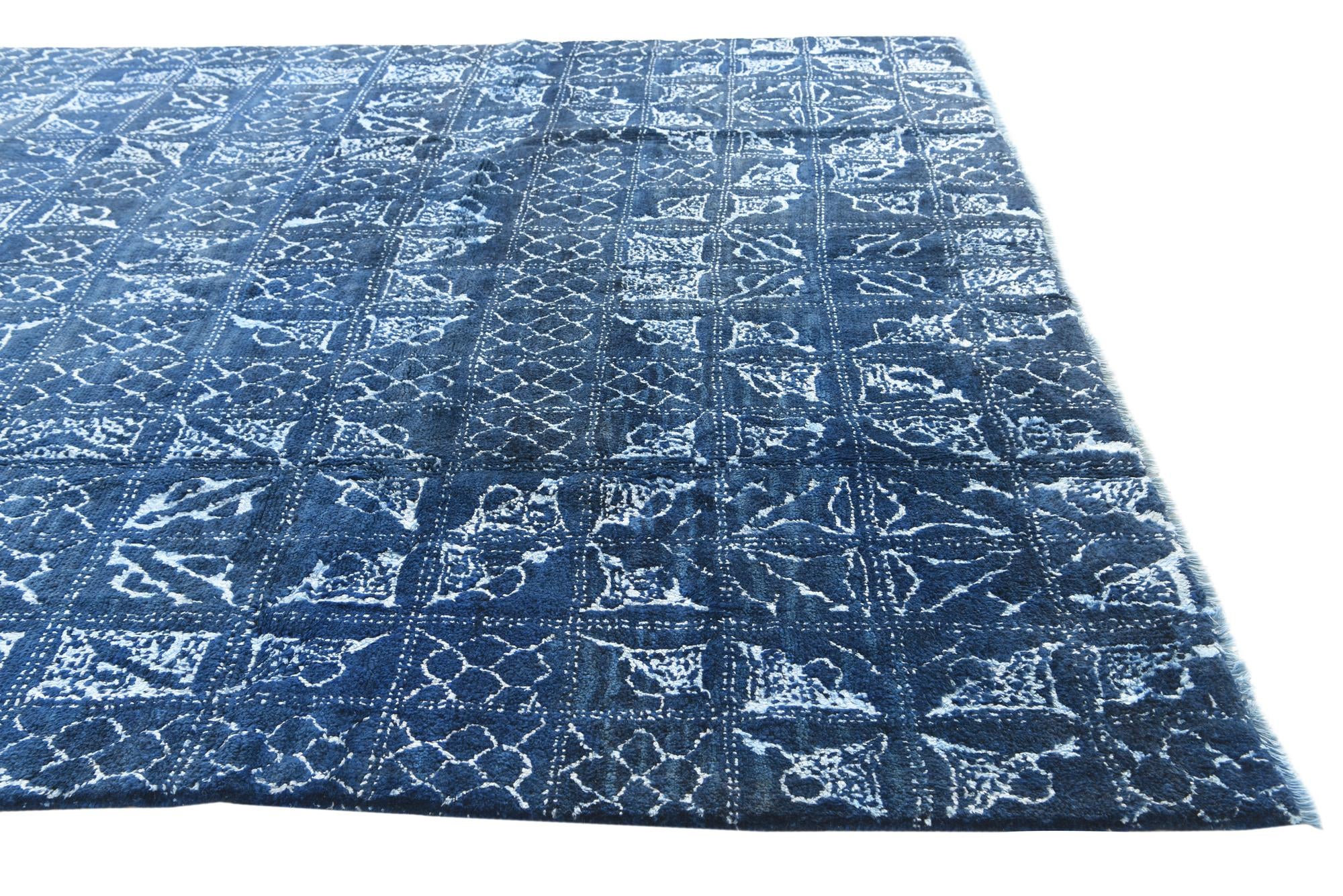 8' x 10' Hand Knotted Darya Rug