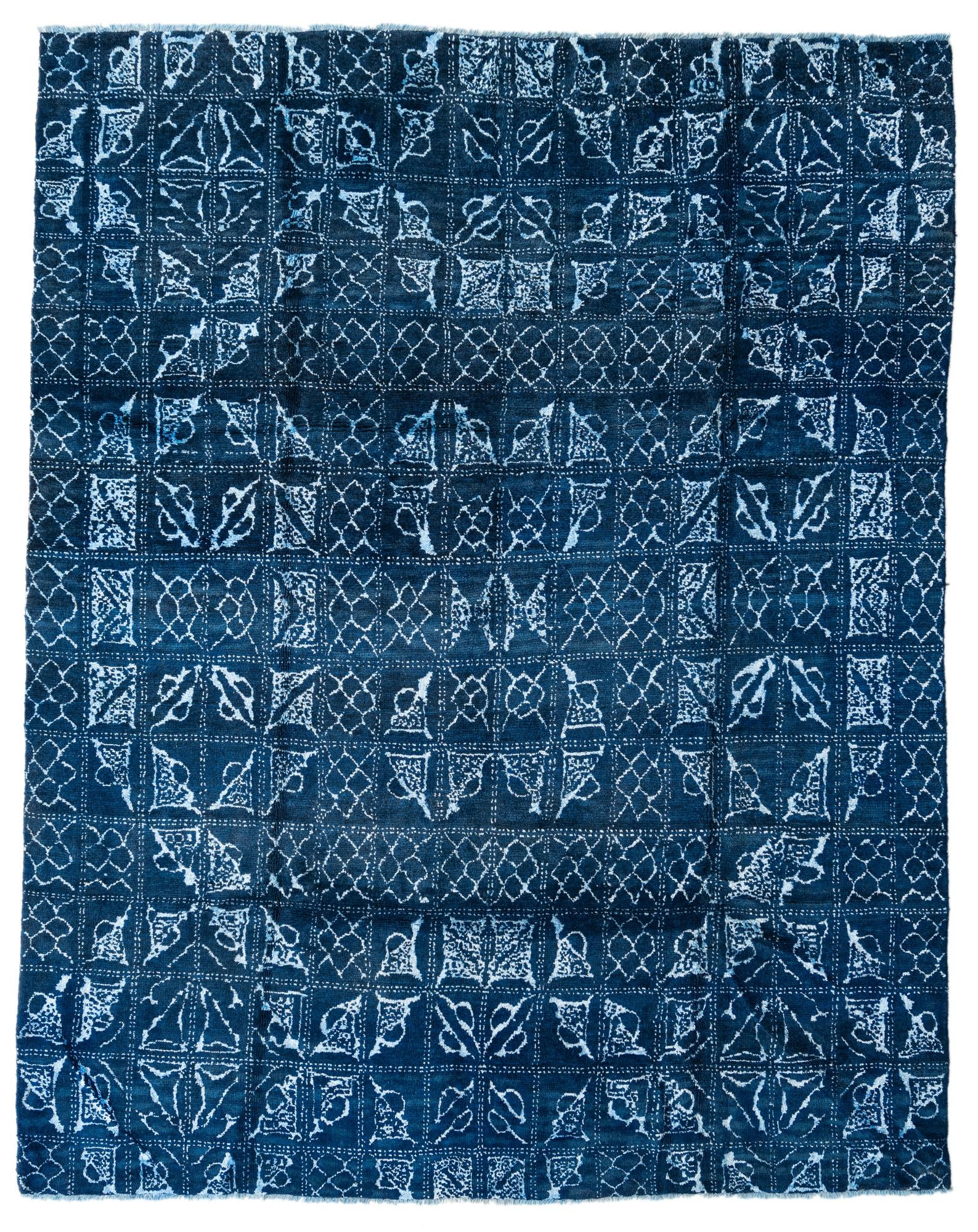 8' x 10' Hand Knotted Darya Rug