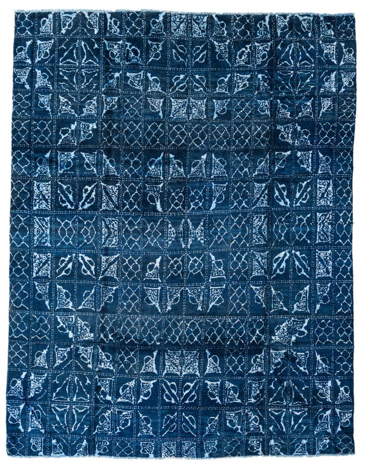Detail image of 8' x 10' Hand Knotted Darya Rug