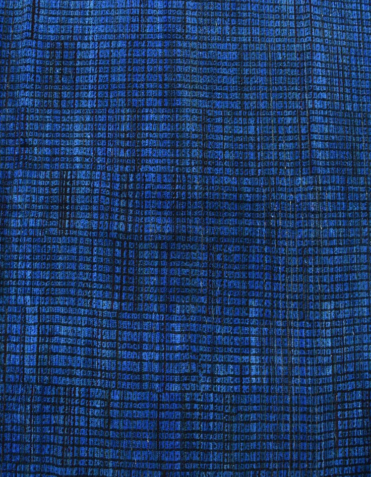 Detail image of 7' 10 x 10'  Hand Knotted Darya Wool Rug