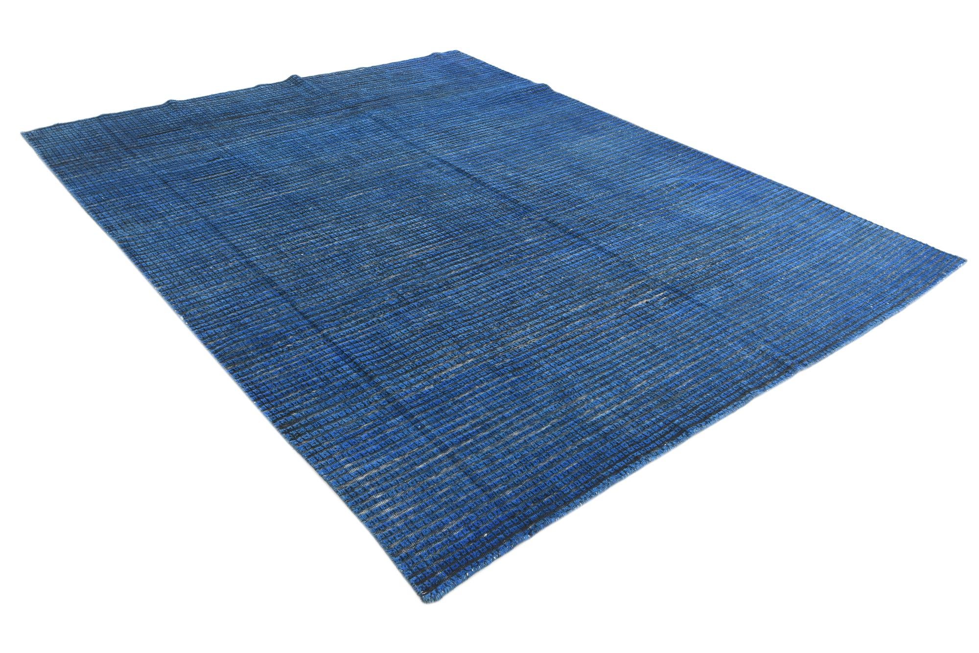 8' x 10' 2 Hand Knotted Darya Wool Rug