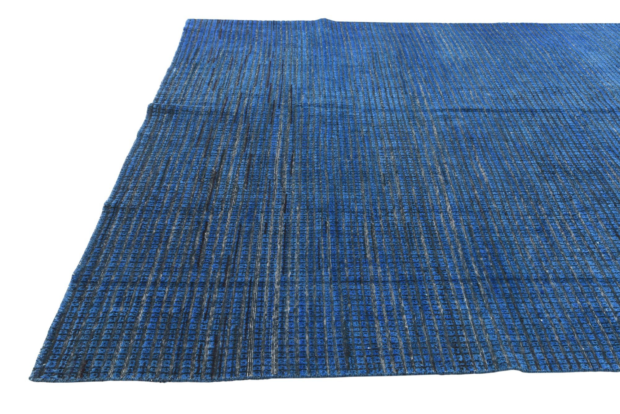 8' x 10' 2 Hand Knotted Darya Wool Rug
