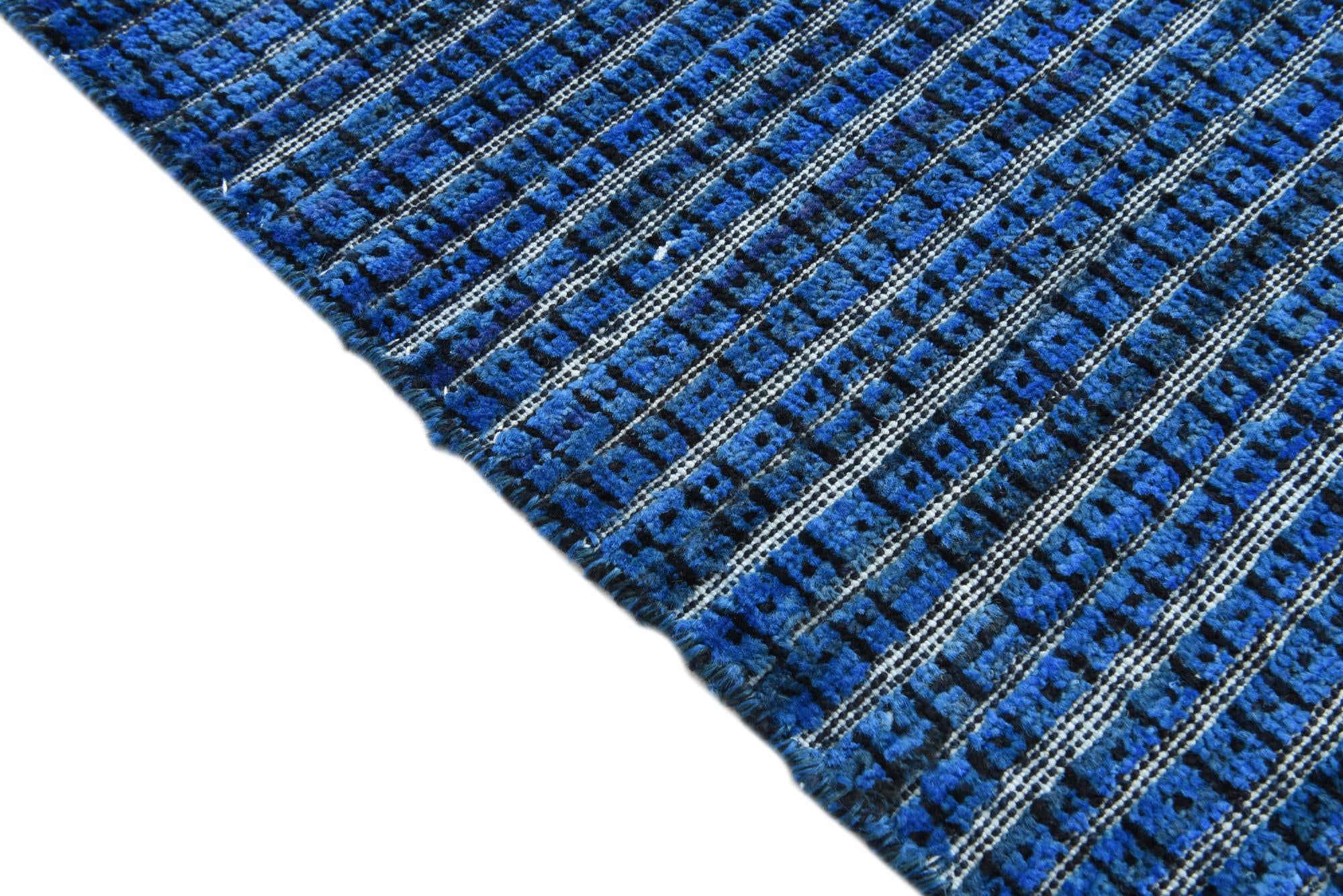 4' 8 x 6' 4 Hand Knotted Darya Wool Rug