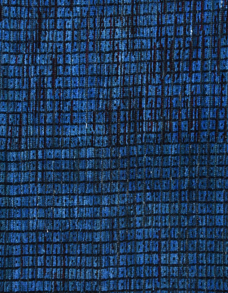 Detail image of 5' 4 x 7'  Hand Knotted Darya Wool Rug