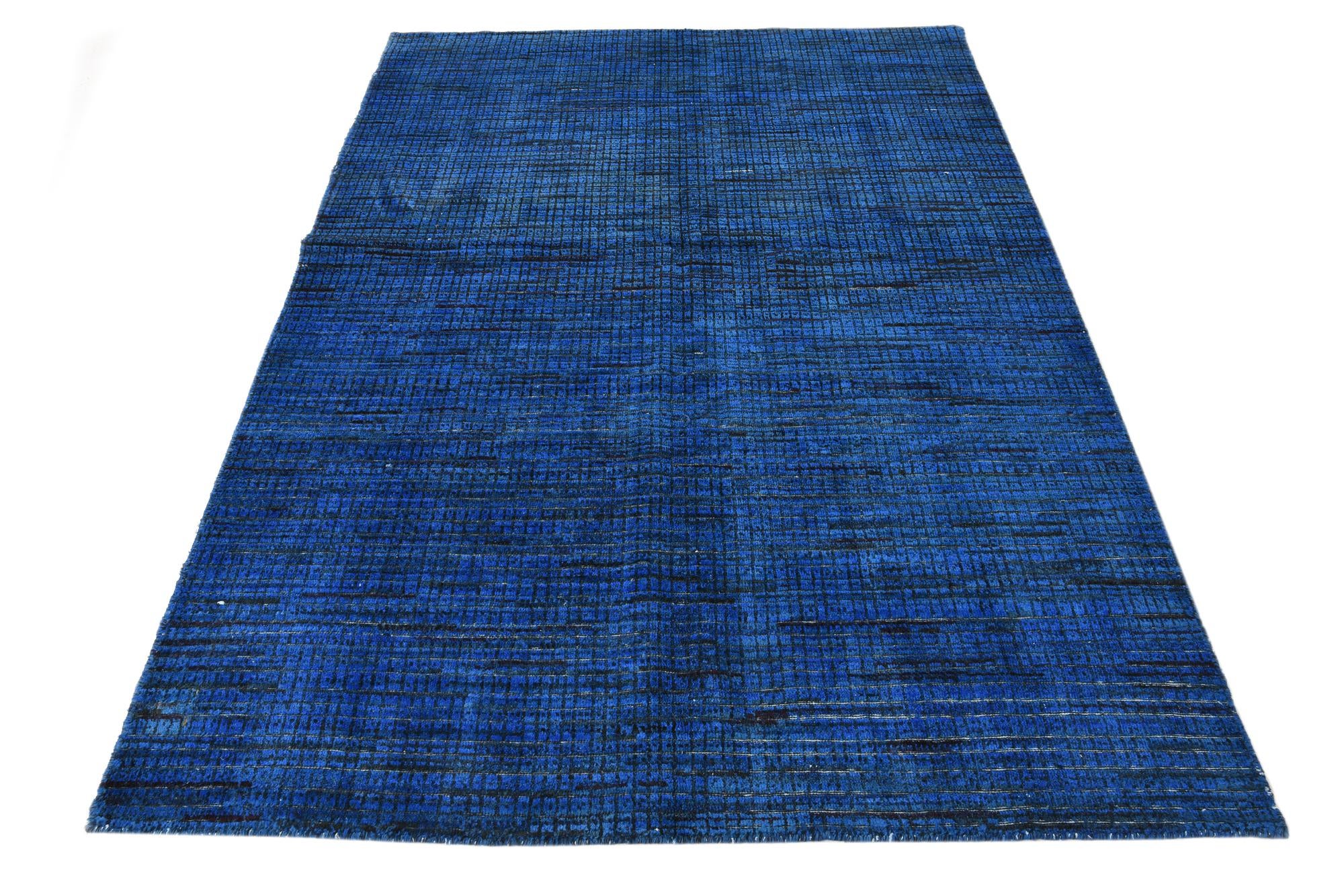 4' 11 x 7' 3 Hand Knotted Darya Wool Rug