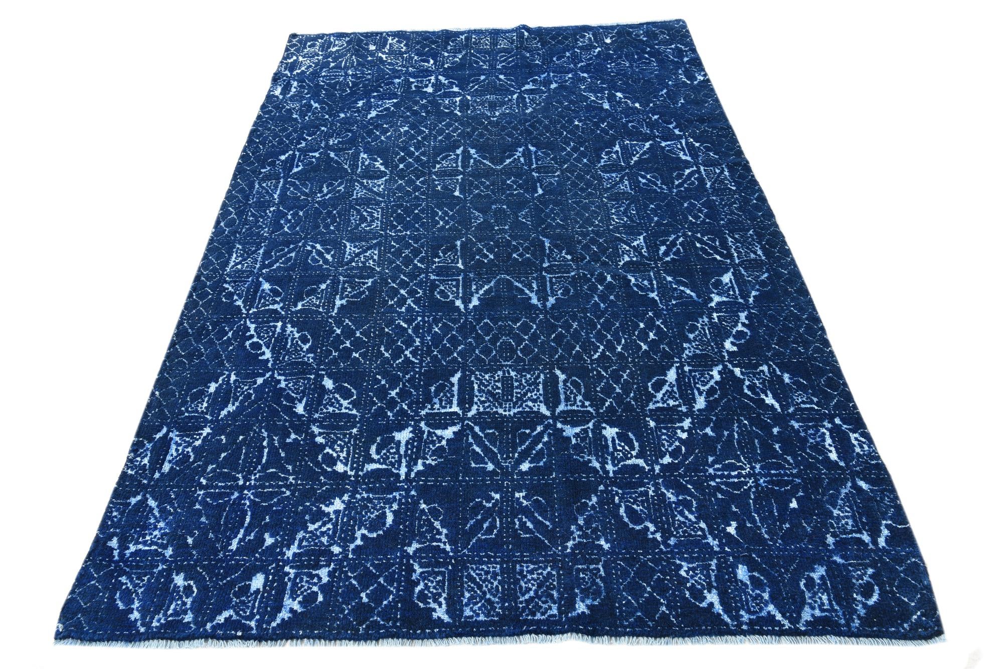 4' 9 x 7' 9 Hand Knotted Darya Rug