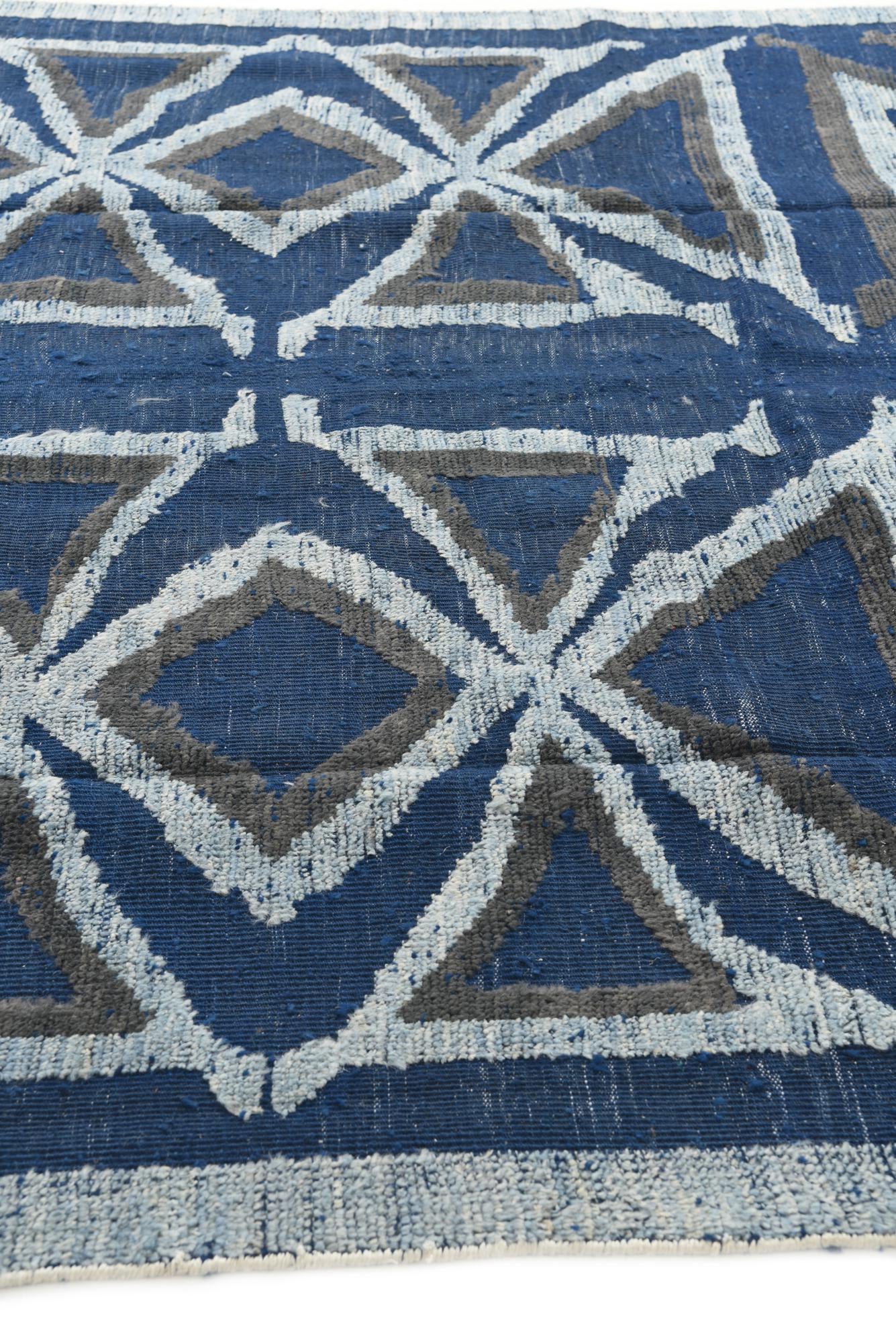7' 9 x 10' 10 Hand Knotted Darya Wool Rug