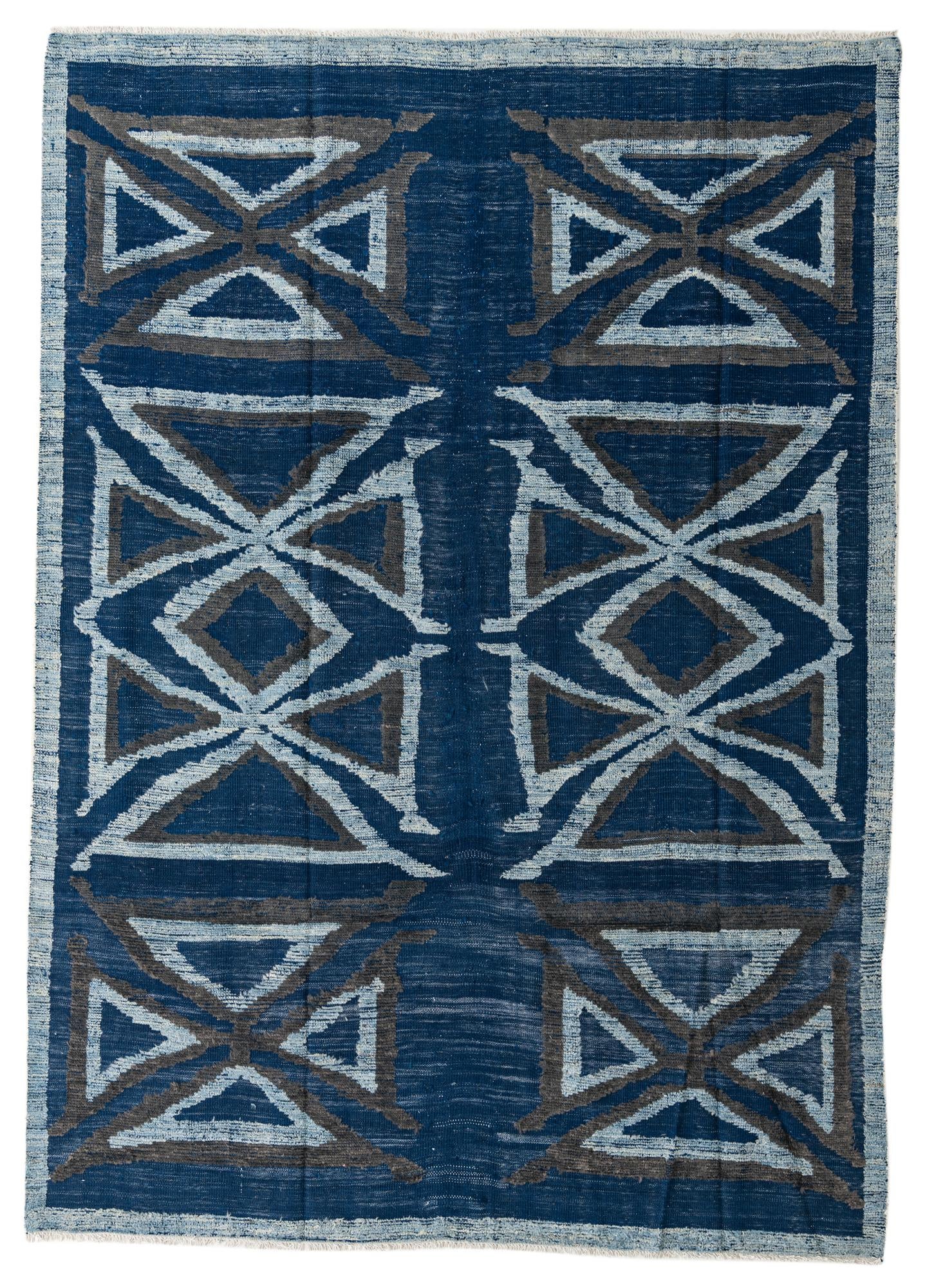 7' 9 x 10' 10 Hand Knotted Darya Wool Rug