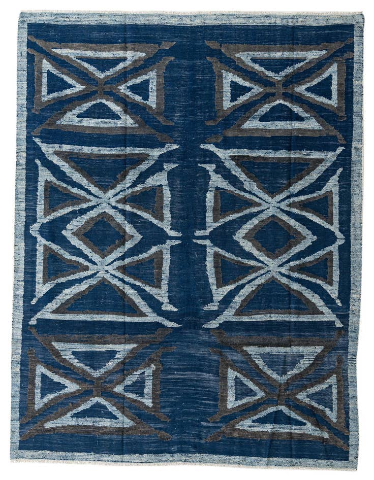 Detail image of 7' 9 x 10' 10 Hand Knotted Darya Wool Rug