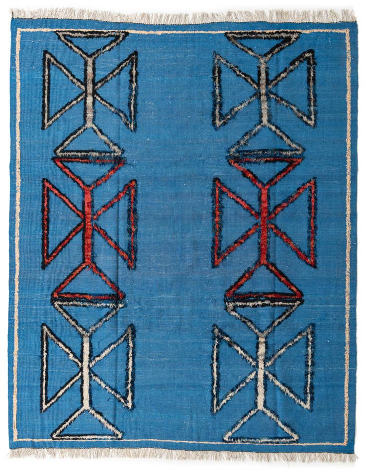 Detail image of 8' 2 x 10' 5 Hand Knotted Darya Wool Rug
