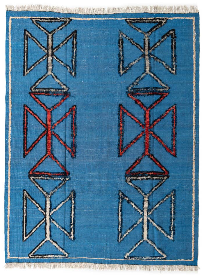 Detail image of 8' 2 x 10' 5 Hand Knotted Darya Wool Rug