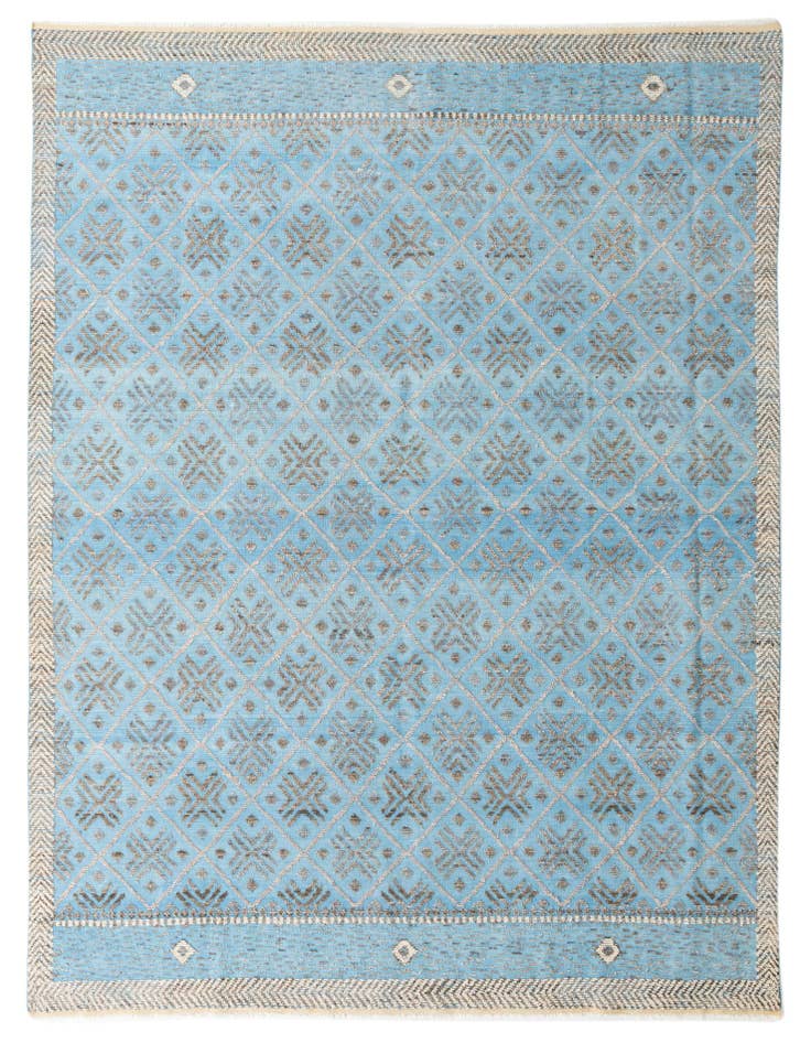 Detail image of 9' x 12' 4 Hand Knotted Darya Wool Rug