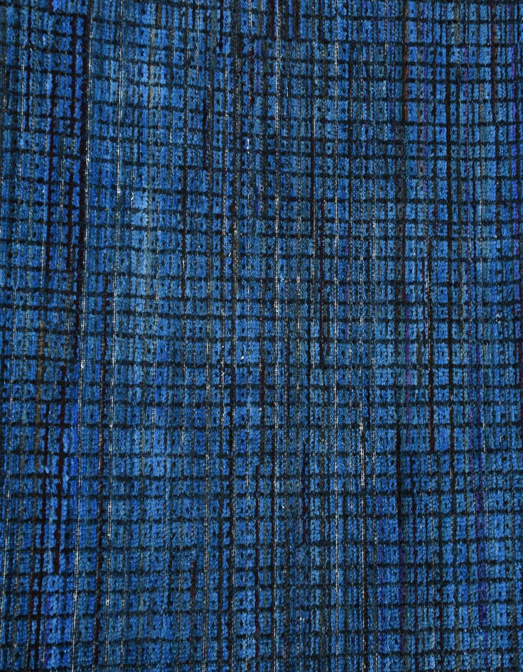 Detail image of 7' 9 x 10'  Hand Knotted Darya Wool Rug