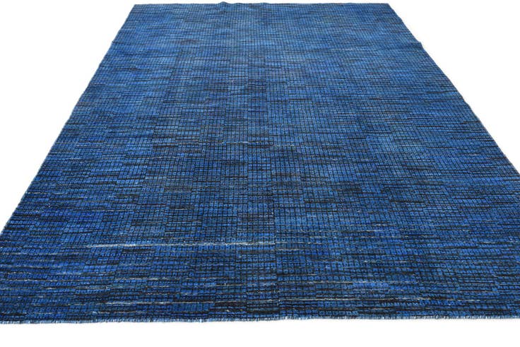 Detail image of 7' 9 x 9' 9 Hand Knotted Darya Wool Rug