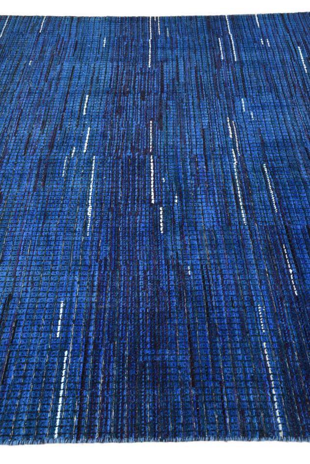 Detail image of 7' 11 x 10' 5 Hand Knotted Darya Wool Rug