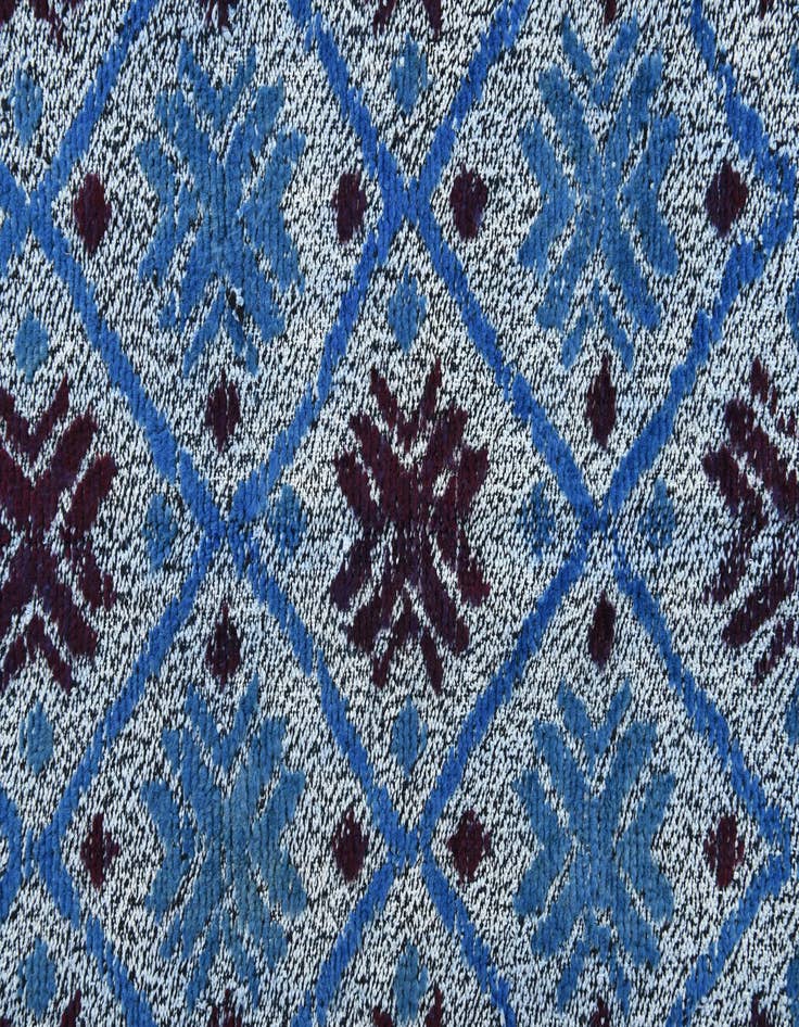 Detail image of 4' 11 x 6' 9  Hand Knotted Darya Wool Rug