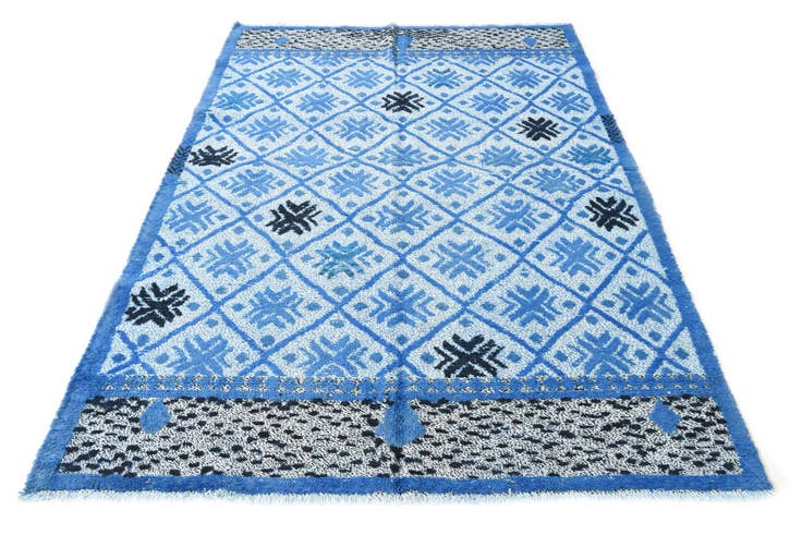 Detail image of 5' 7 x 8' 1 Hand Knotted Darya Wool Rug