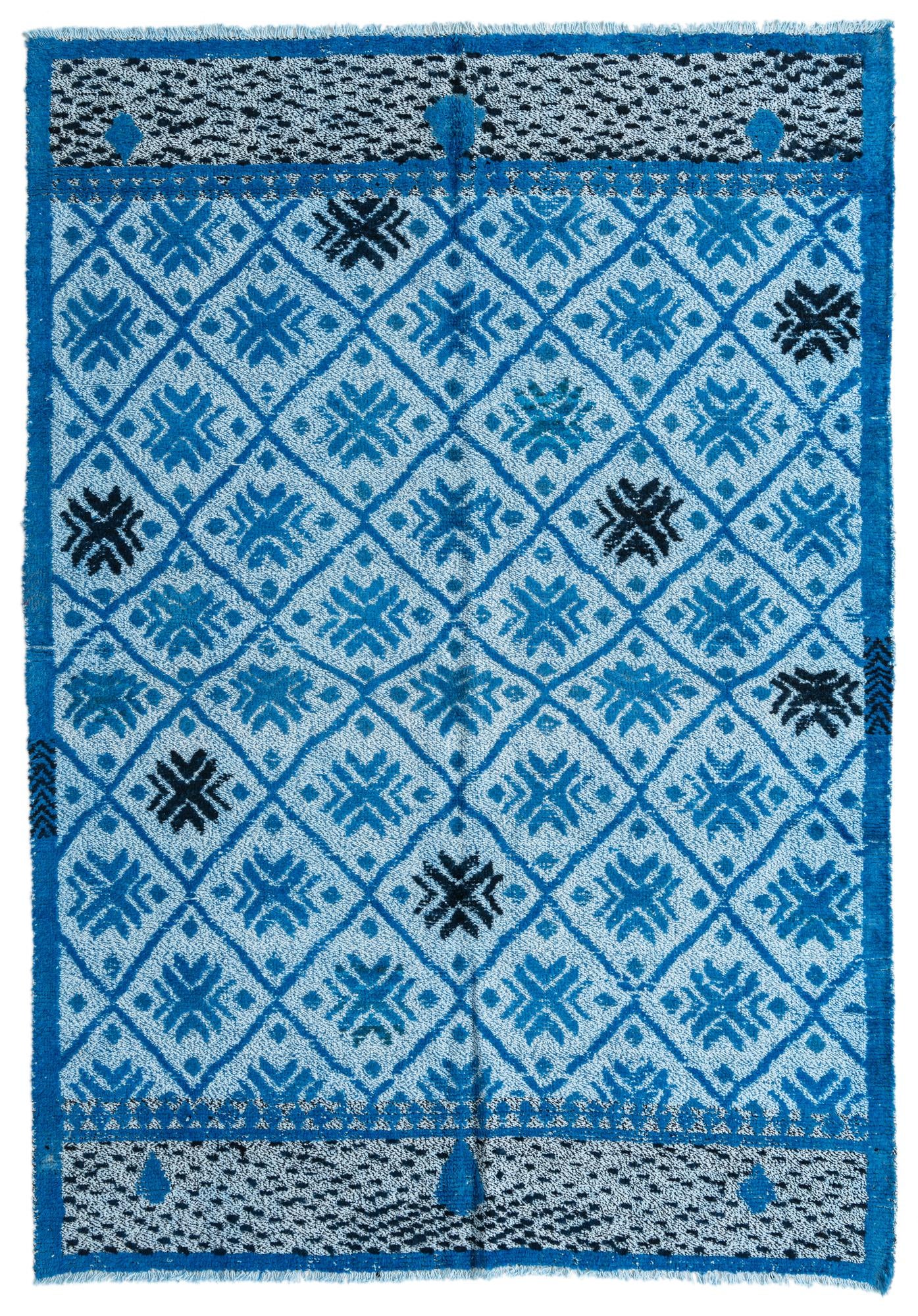 5' 7 x 8' 1 Hand Knotted Darya Wool Rug