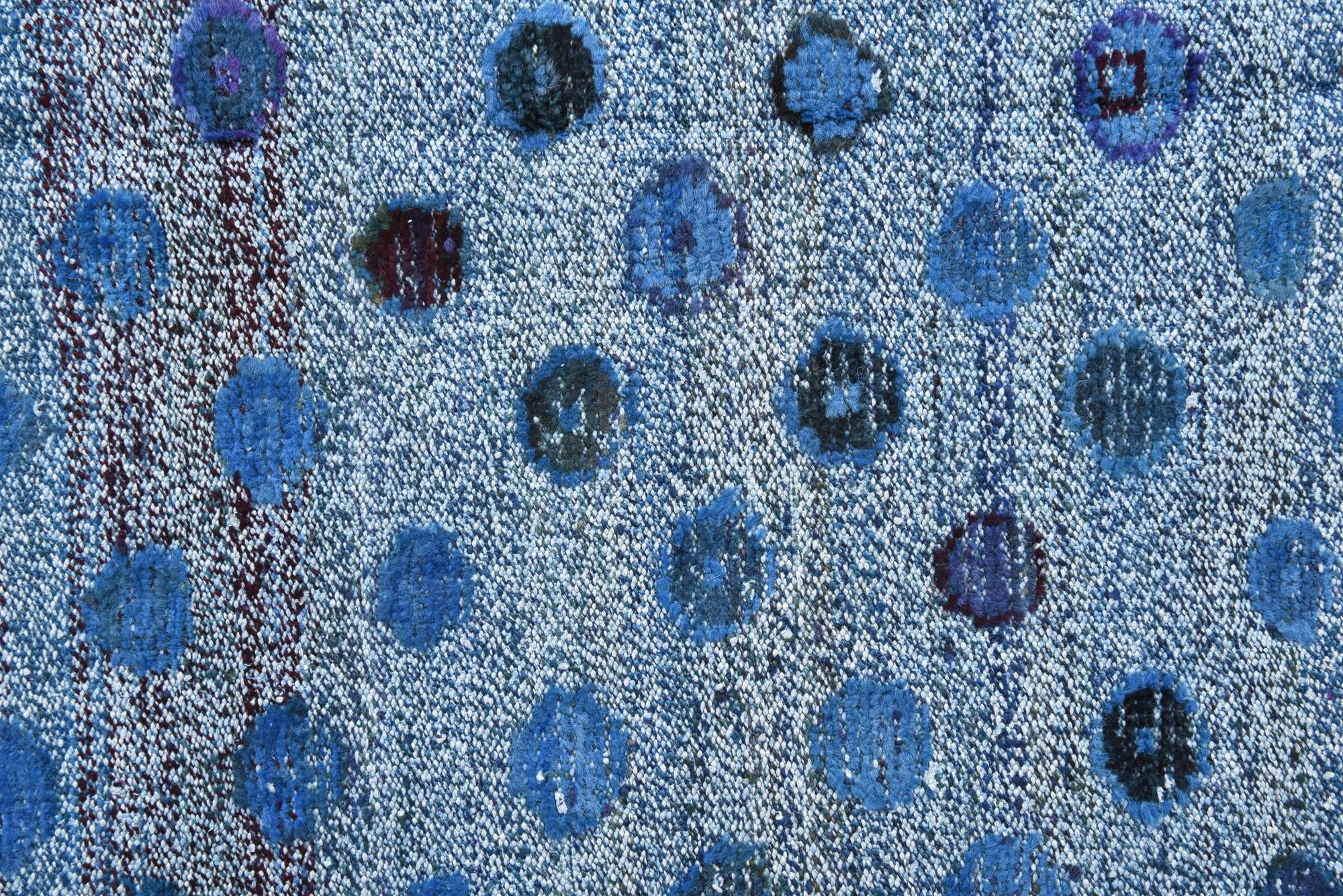 4' 3 x 6' 3 Hand Knotted Darya Wool Rug