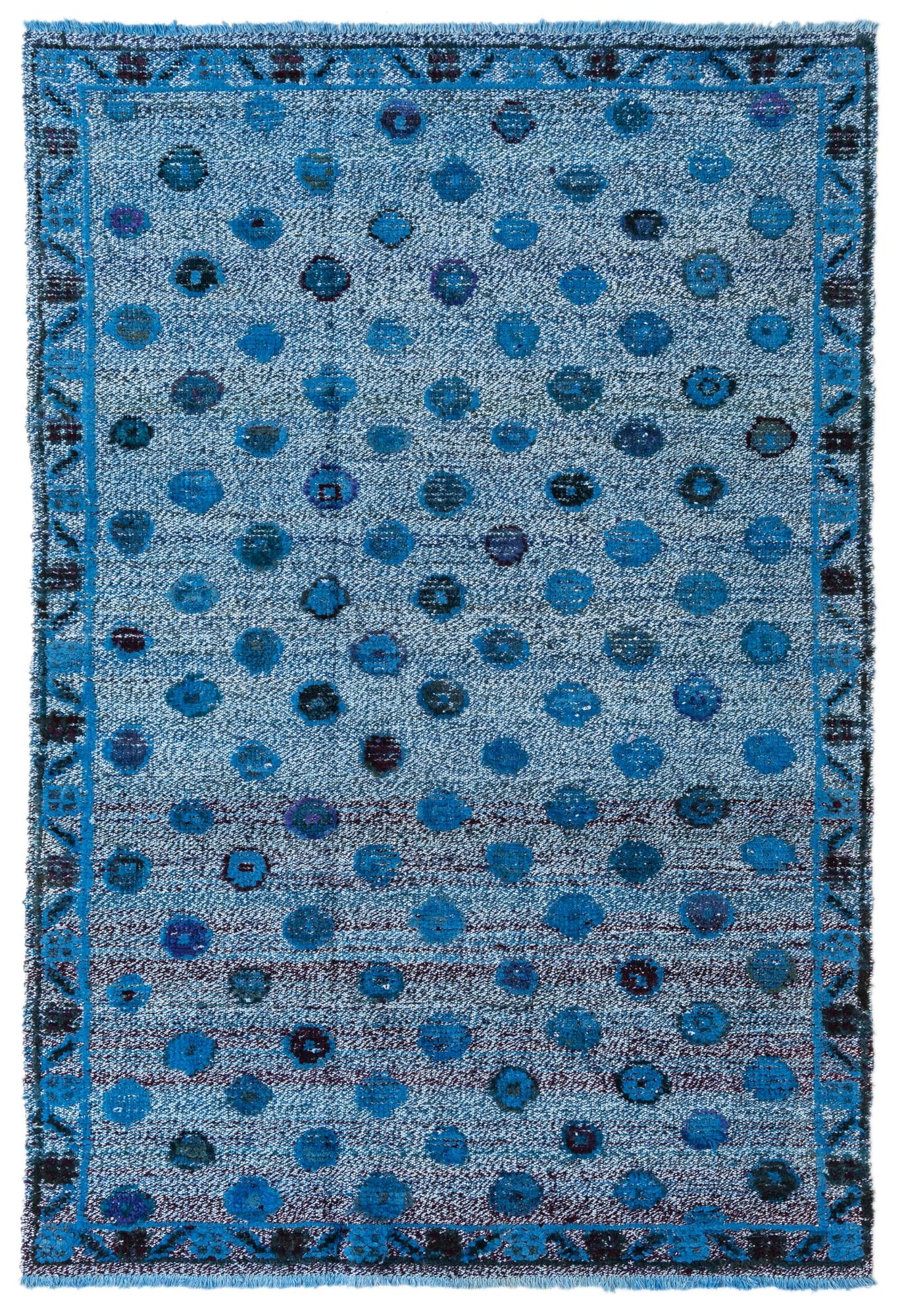 4' 3 x 6' 3 Hand Knotted Darya Wool Rug