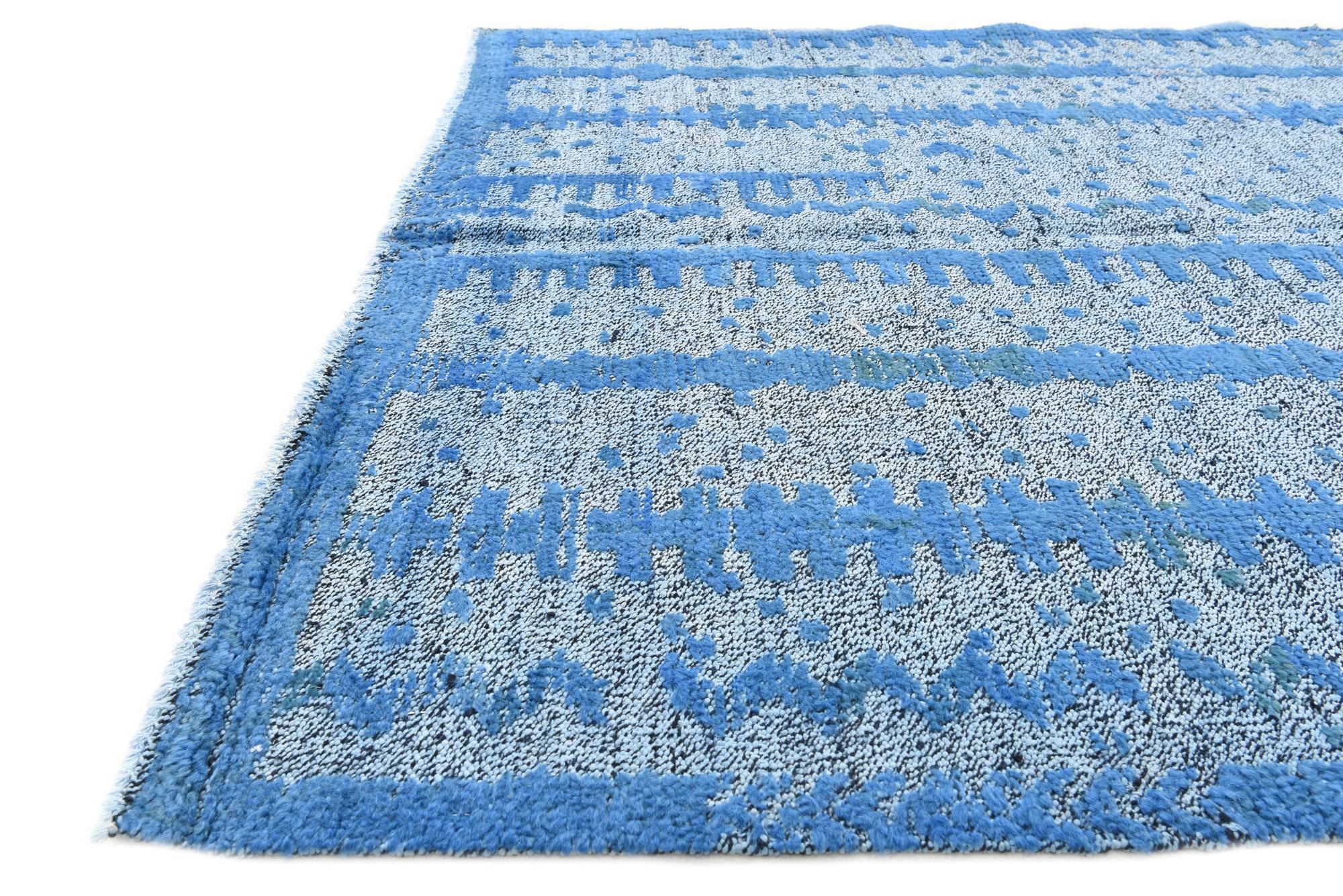 5' 3 x 6' 11 Hand Knotted Darya Wool Rug