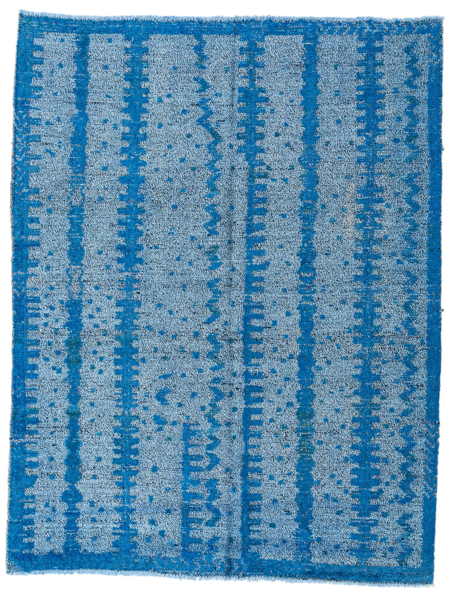 5' 3 x 6' 11 Hand Knotted Darya Wool Rug